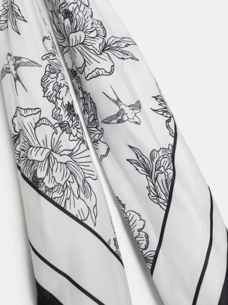 Хустка З Візерунком кремовий