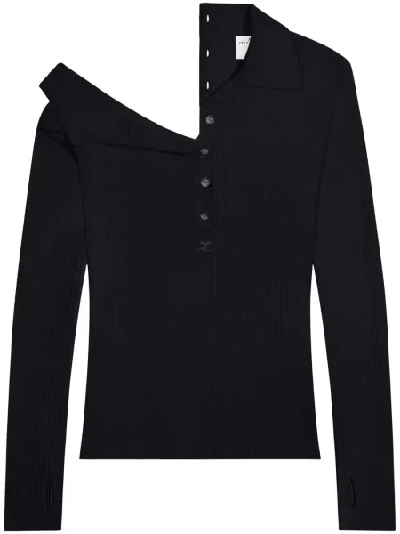 Polo Courreges negru
