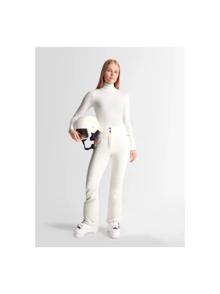 Jeździć na nartach spodnie Fusalp białe
