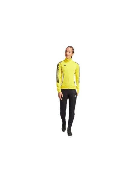 ADIDAS PERFORMANCE Tréningová bunda Tiro / čierna / biela žltá