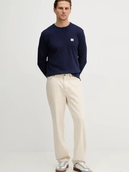 Tricou mânecă lungă Calvin Klein Jeans clasic