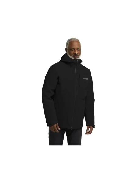 Geacă Jack Wolfskin negru