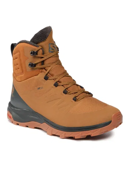 Salomon Trekingová obuv Outblast Thinsulate™ Climasalomon™ Waterproof hnedá
