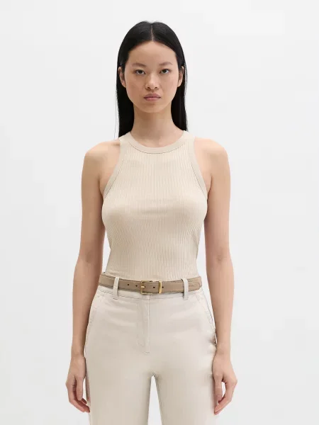 Майка Marc O’Polo бавовна/модал бежевий