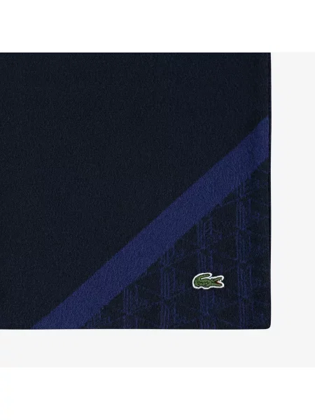 Lacoste Szalik Lacoste granatowa