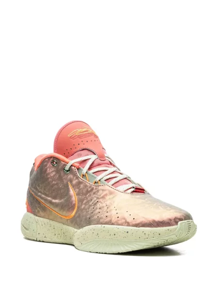 Sneakersy Nike LeBron pomarańczowe