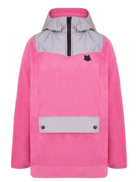 Cat e Lolette Fleecová mikina Cat Hoodie' pink