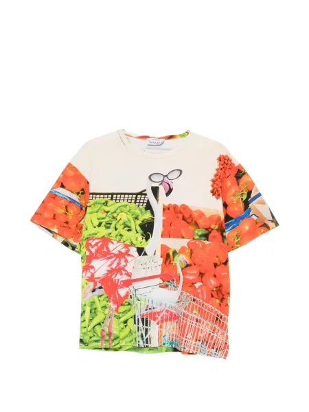 Tricou The Artistylist cu imagine portocaliu