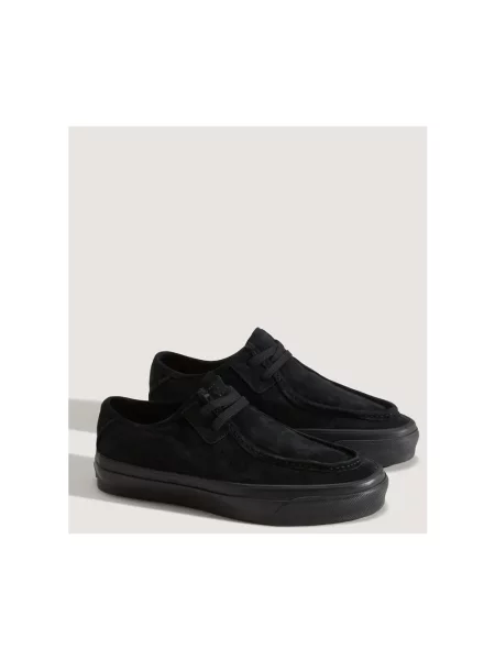 Półbuty Vans zamszowe czarne