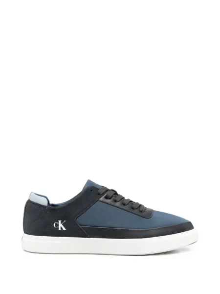 Sneakerși Calvin Klein cu imagine albastru