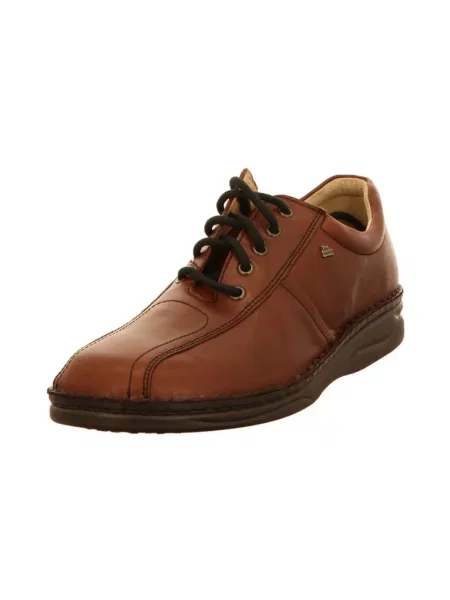 Sneakersy Finn Comfort skórzane brązowe