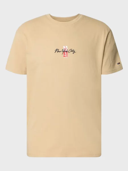 Футболка Tommy Jeans бежева