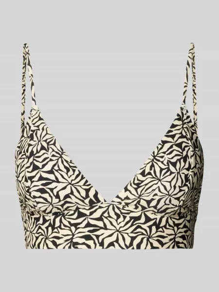 Góra od bikini z dekoltem w serek model Mahry' Barts czarne