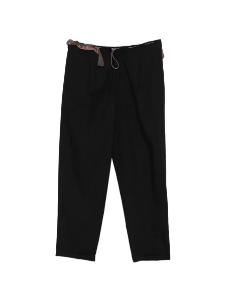 Pantaloni Magliano cu imagine cu model paisley negru