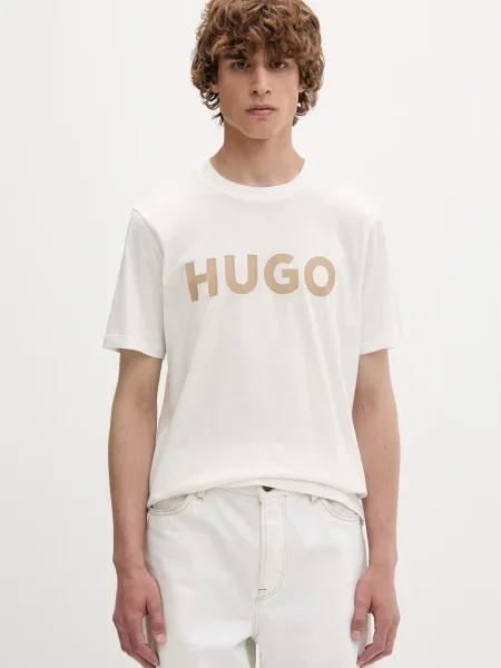 HUGO kratka majica Dulivio bež