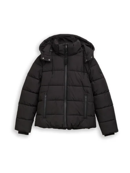 TOM TAILOR Geacă de iarnă negru