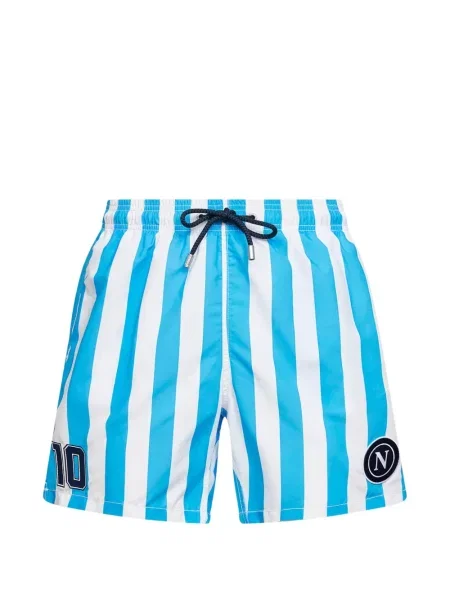 Prugaste kupaće gaće Mc2 Saint Barth plava