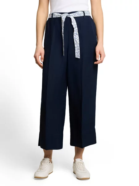 TOM TAILOR Pantaloni închis albastru