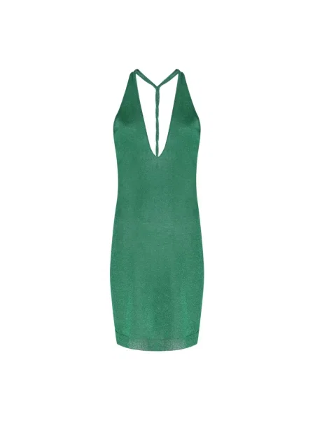 Mała mały sukienka mini Circus Hotel zielona