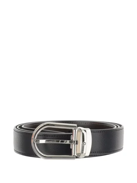 Curea Montblanc din piele negru