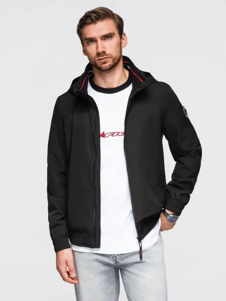 Geanta de piele Ombre negru