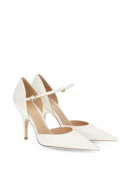 Pantofi cu toc Gianvito Rossi alb