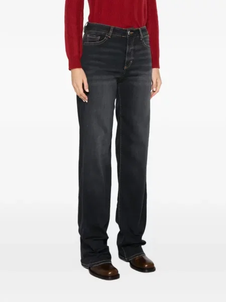 Blugi drepți Icon Denim gri