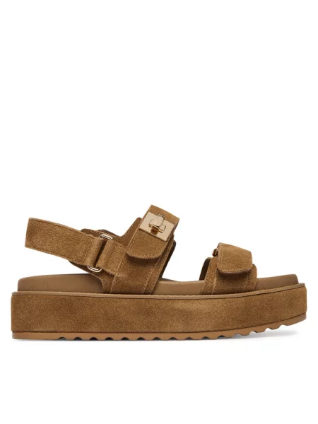 Steve Madden Sandały Na Płaskiej Podeszwie Bigoma braun brązowe
