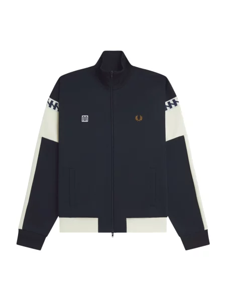 Kurtka Fred Perry do biegania niebieska