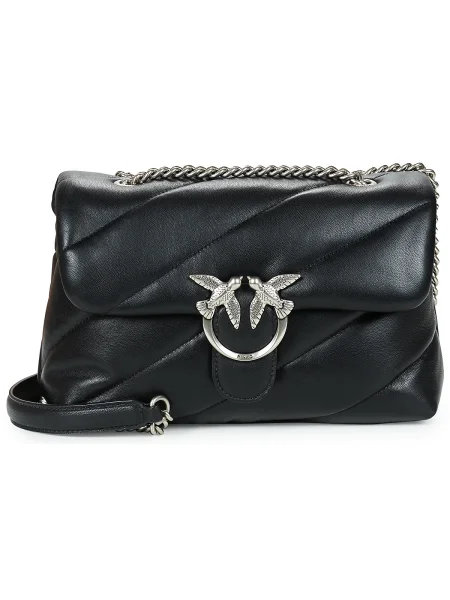 Klasická crossbody kabelka Pinko čierna