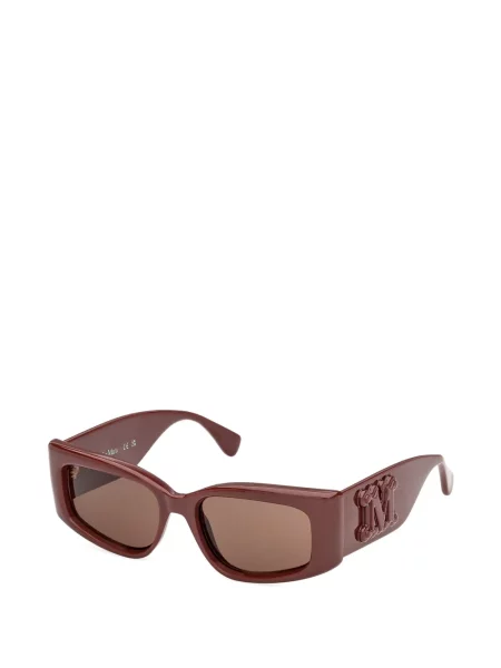 Sunčane naočale Max Mara Eyewear s autogramom crvena