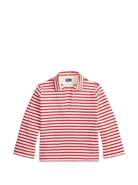 Чорапи Polo Ralph Lauren бродирани на райета зелено