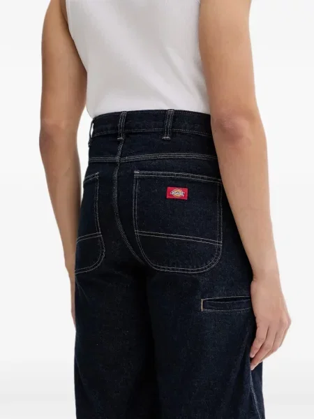 Pantaloni scurți Dickies cu autograf albastru