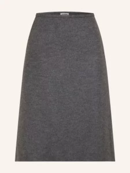 Jil Sander Spódnica grau szara