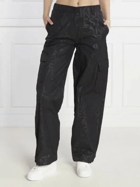 CALVIN KLEIN JEANS Pantaloni cargo negru