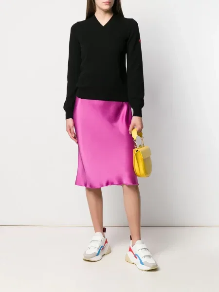 Klasikinis megztinis Comme Des Garçons Play juoda