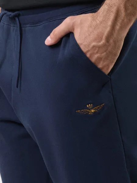 Спортивные штаны Aeronautica Militare синие