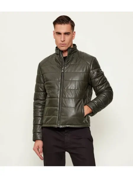 Joop! Jeans Geacă de piele Stepo 2 verde