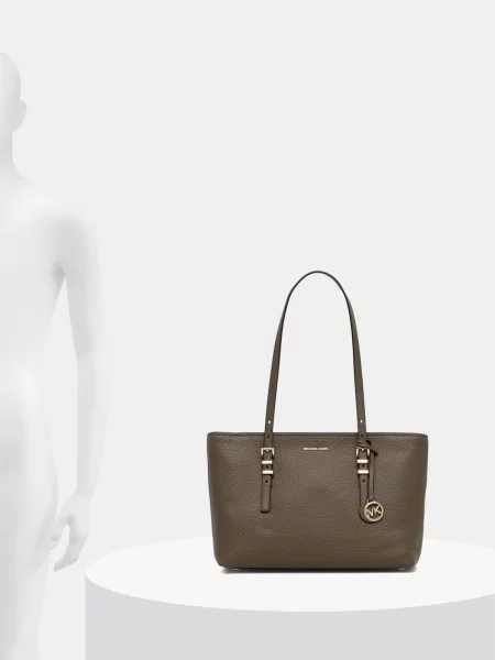 Кожаная сумка шоппер Michael Michael Kors