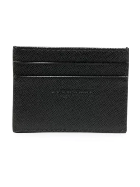 Portfel Dsquared2 skórzany czarny