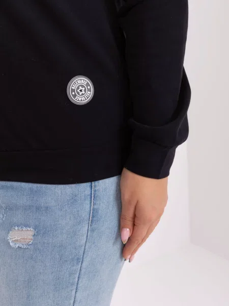 Bluză Fashionhunters negru