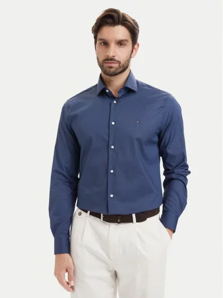 Tommy Hilfiger Cămașă Bleumarin
