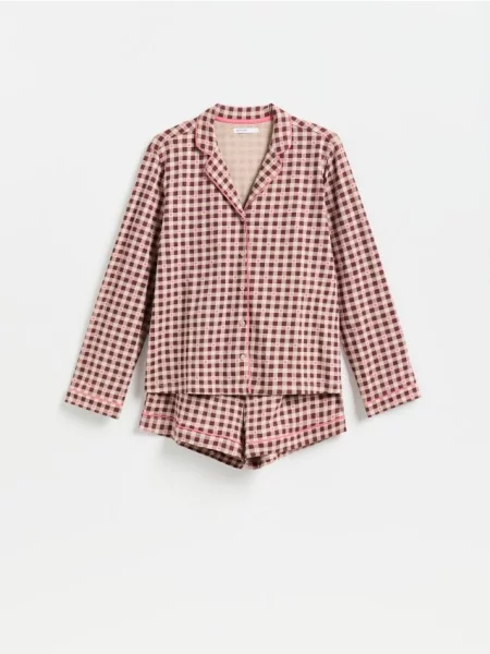 Reserved Pijama din două piese din bej