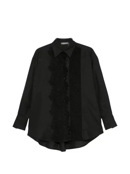 Cămașă Ermanno Scervino cu broderie de in negru