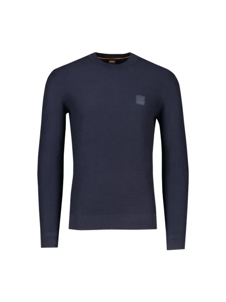 Dzianinowy sweter Boss Orange czarny