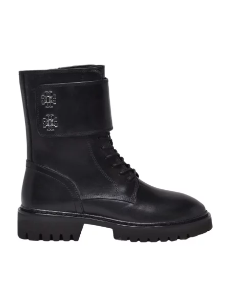 Botki Tory Burch skórzane czarne