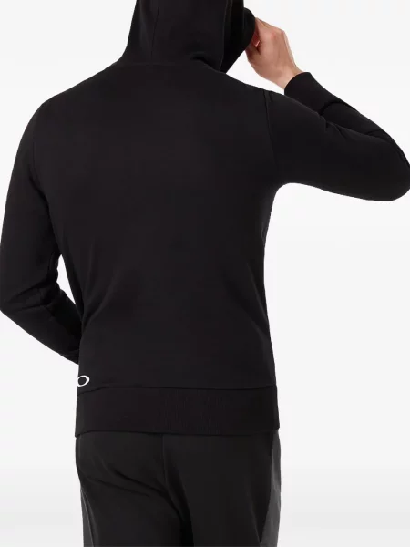 Hanorac cu glugă Oakley cu imagine negru