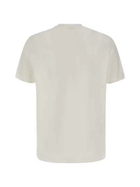 Tricou Diktat cu decolteu rotund alb