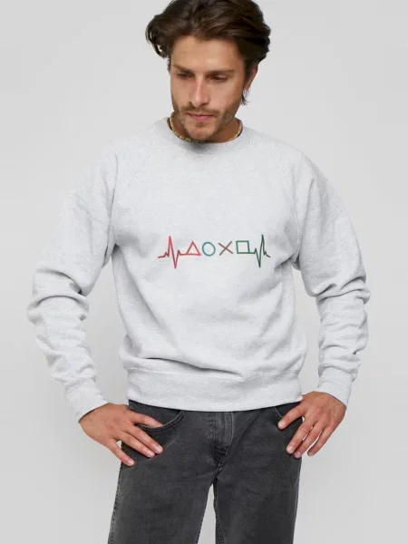 Свитшот Yappi серый