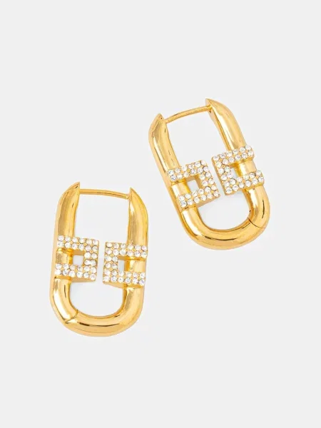 Cercei Elisabetta Franchi auriu